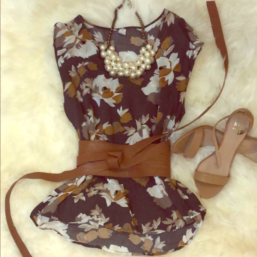 Floral Print Blouse